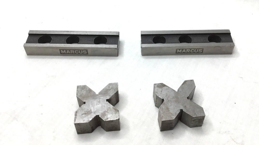 Marcus Parallel Setup Blocks + Unmarked X-Blocks Machinist Set 4-Piece