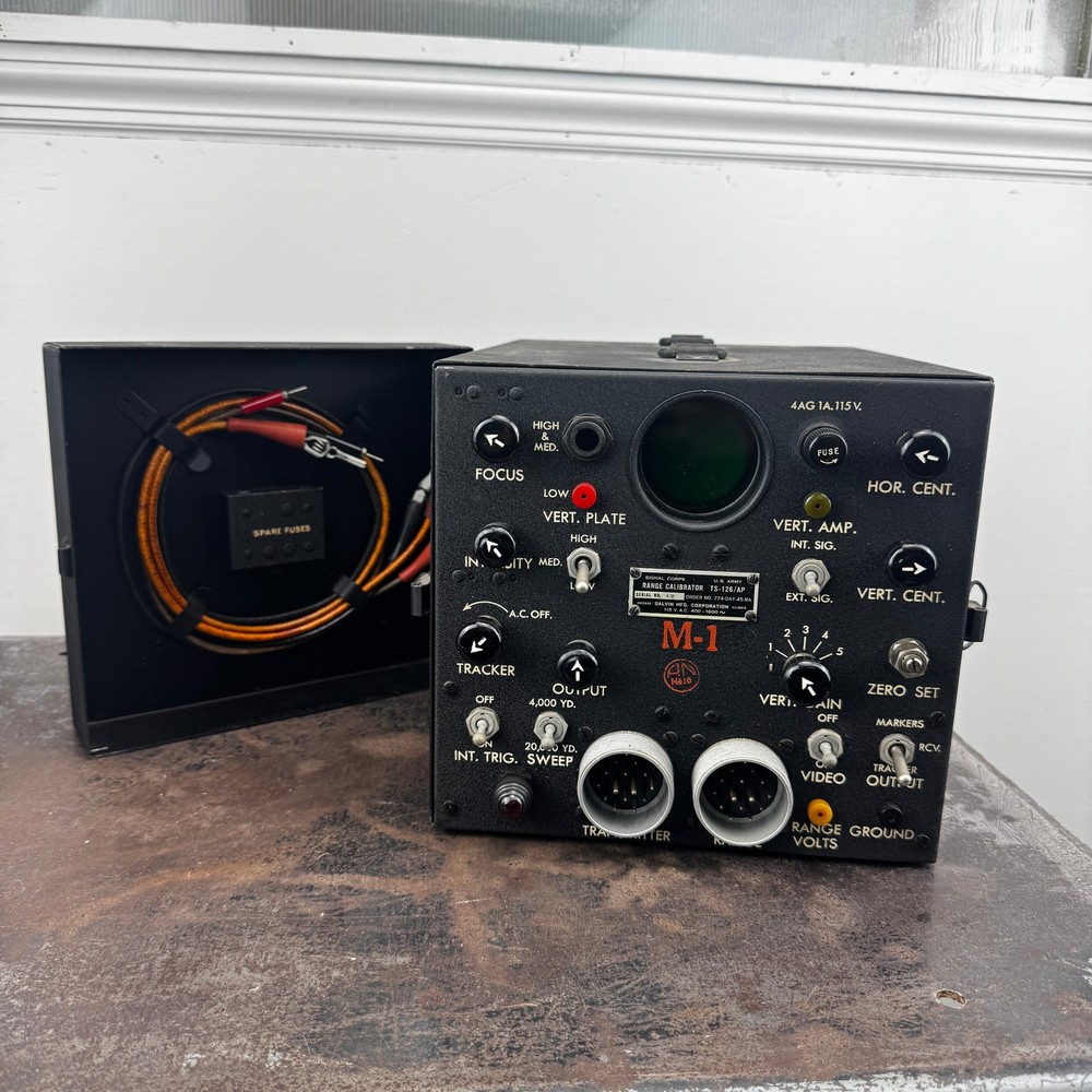 Vtg WWII TS-126 / AP Range Calibrator Radar Test Unit