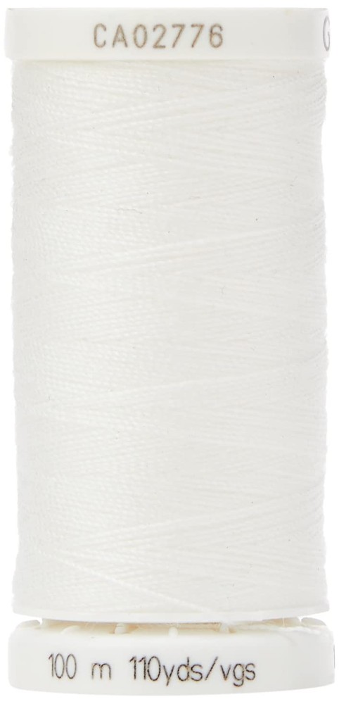 Gutermann Denim Sewing Thread, White, One Size