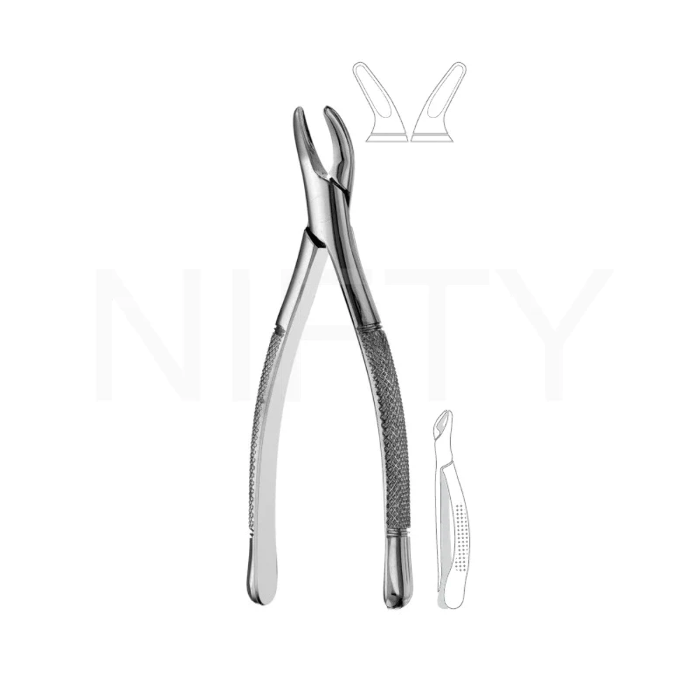 Extracting Forcep American Pattern Upper + Lower Interior & Splitting #101