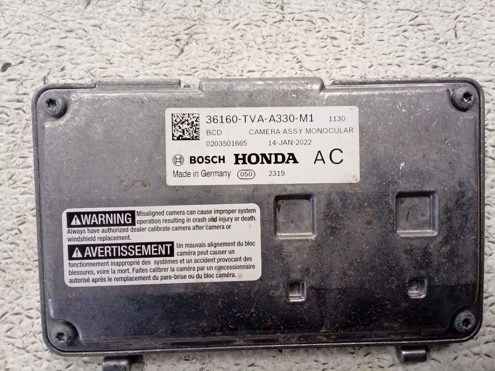 Camera/Projector Camera Windshield Mounted Fits 21-22 ACCORD 335478