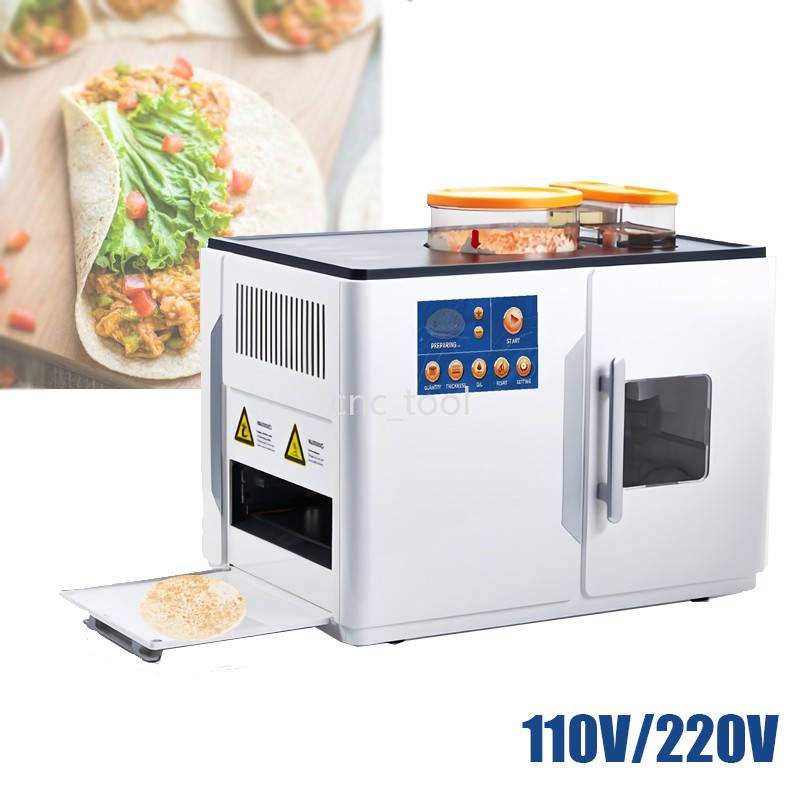 Automatic Electric Roti Maker Tortilla Flatbread Chapati Tortilla Press Machine