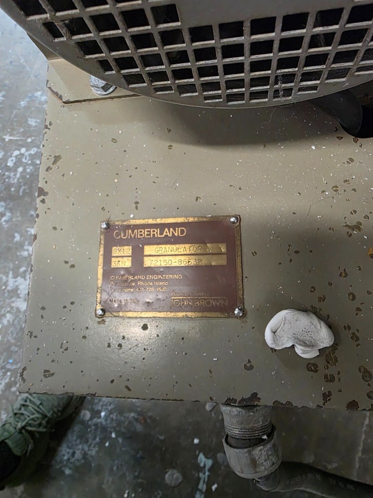 CUMBERLAND GRANULATOR PLASTIC GRINDER