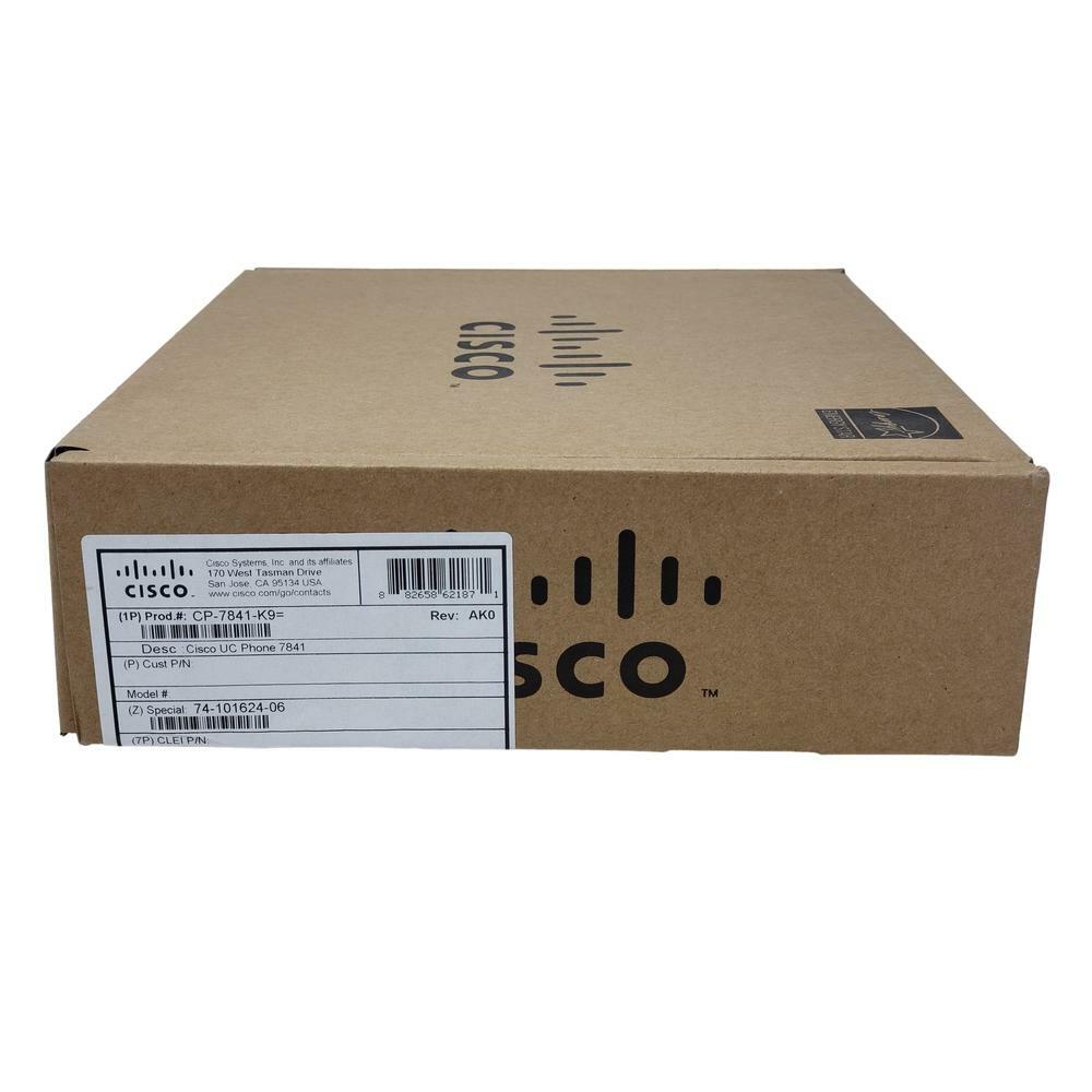 Cisco 7841 IP Phone (CP-7841-K9=) - Brand New w/1-Year Warranty