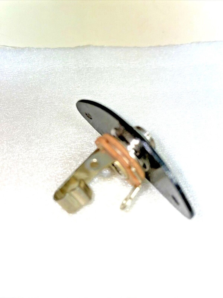 Electric Guitar Output Jack With Black Collar