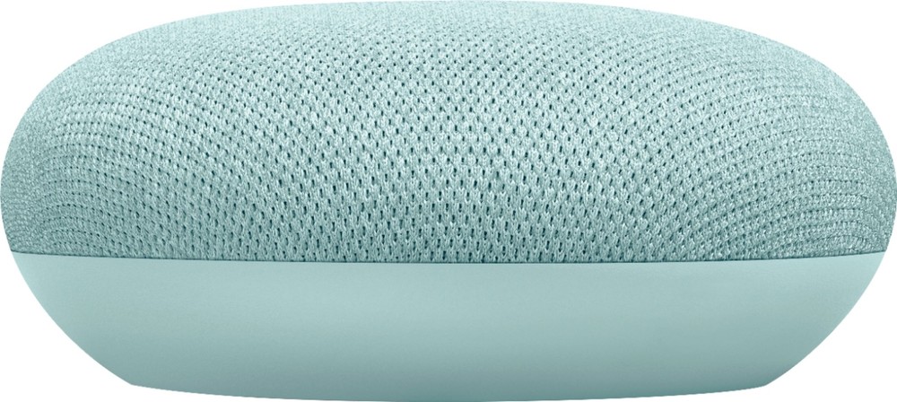 Google Home Mini Smart Speaker - Aqua (GA00275-US)