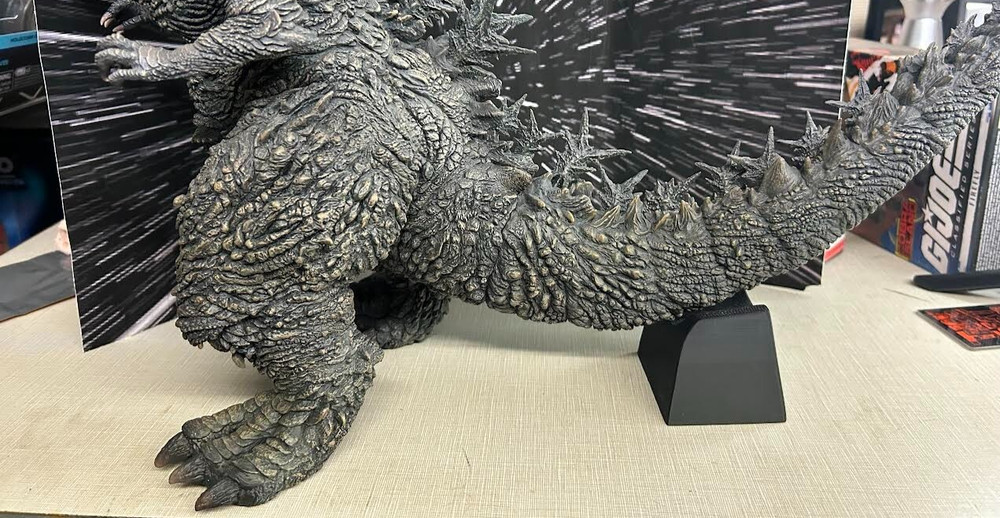 3D Printed X-Plus Godzilla Tail Support Stand