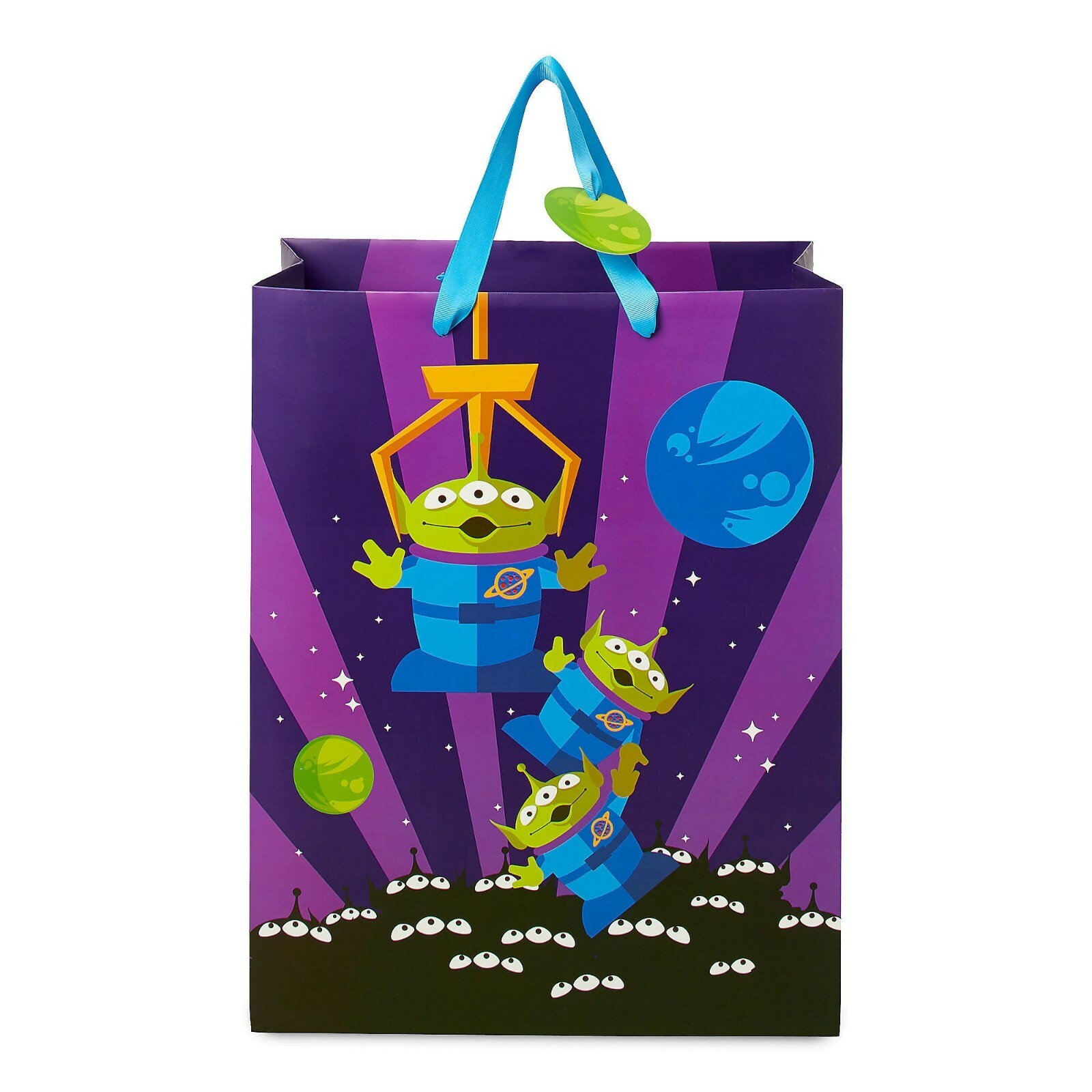 TOY STORY~ALIENS~Deluxe Paper~Gift Bag~NWT~Disney Store~16 1/2'' H x 13'' W x 7"