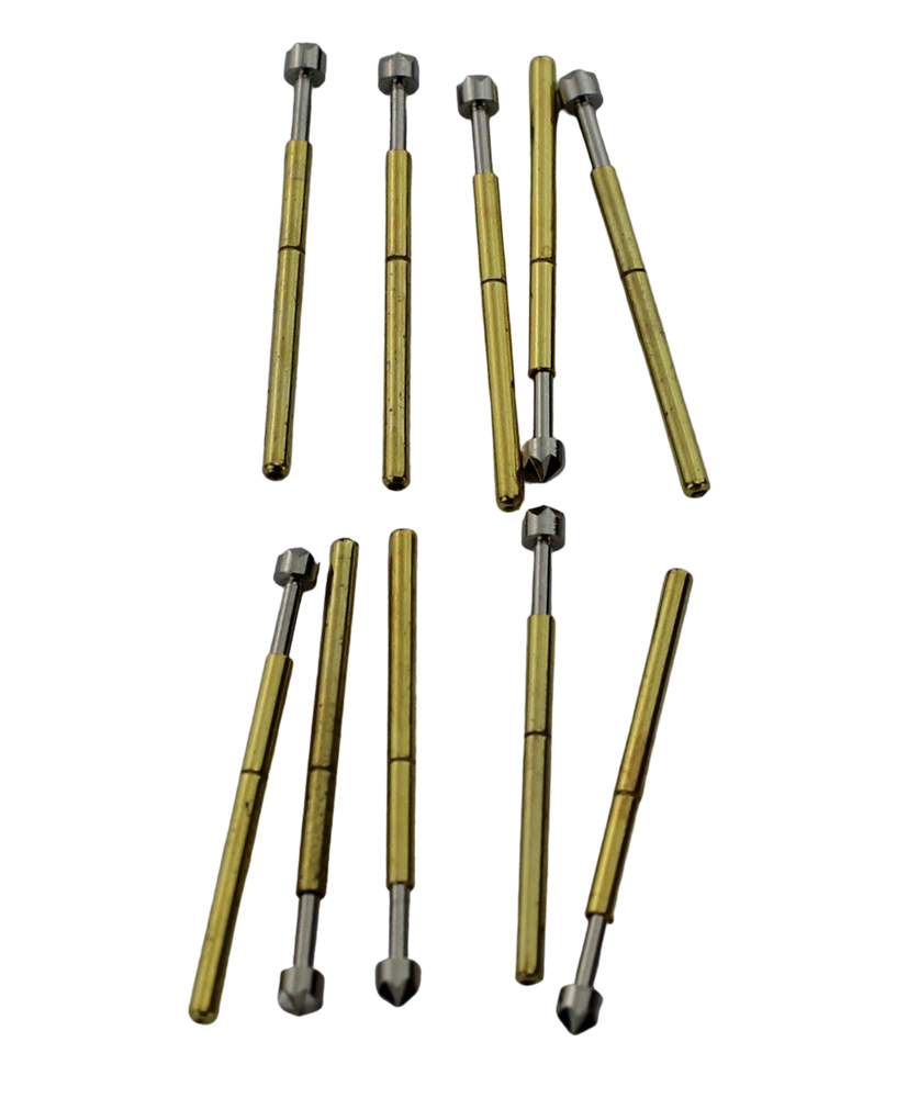 20pcs Pogo Pins P75 B1 E2 LM2 J1 A2 1D D2 D3 Cone Cusp Spear Spring Test Probes