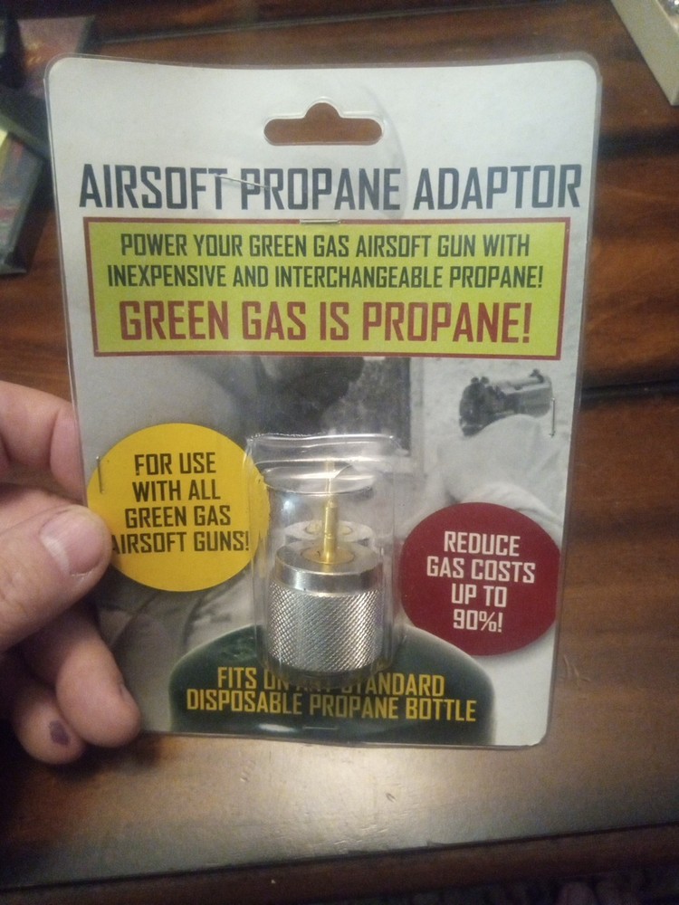 Airsoft Propane Adapter New In Package