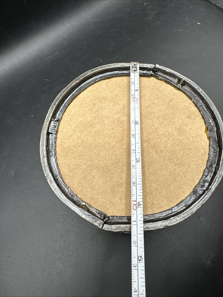 Vintage Pewter Grape Vine Wine Bottle Holder