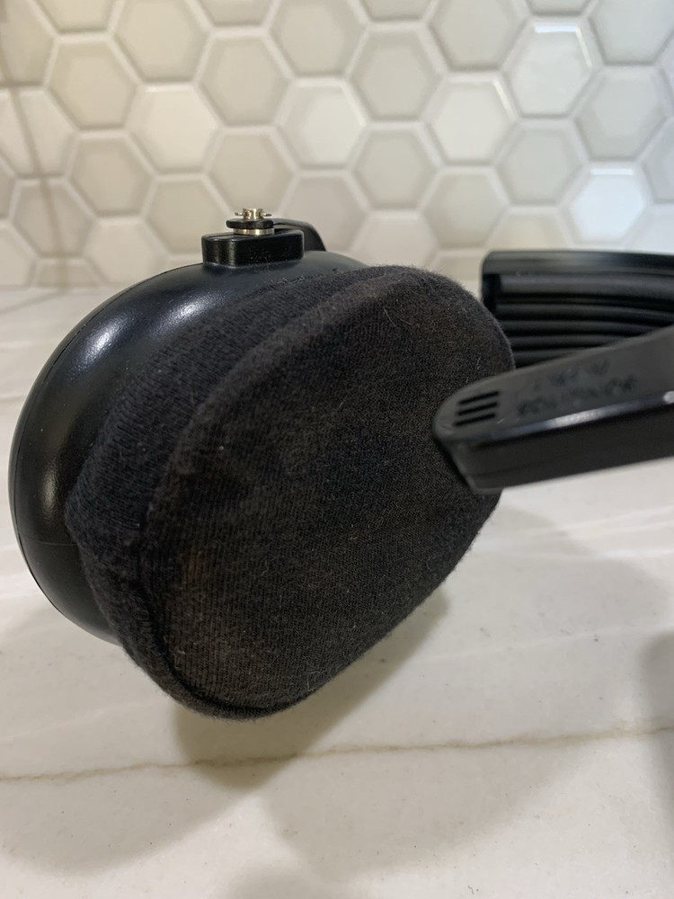 Flightcom Aviation Headset Black Model Unknown