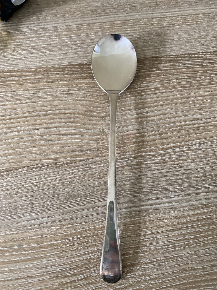 Sheffield England Silver Plated Salad Serving Fork & Spoon Set Vintage