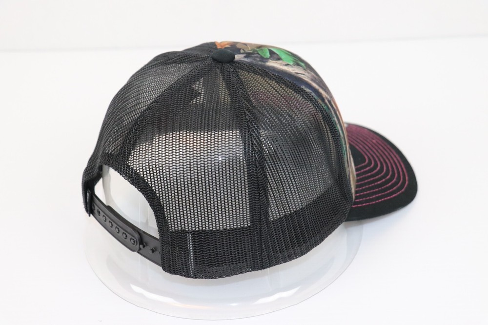 Polaris CAMO Pink Hat Trucker Cap Baseball Snapback Meshback Foam Back