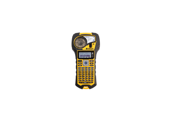 Brady M210 Portable Handheld Label Maker Printer, Yellow/Black, Free Shipping