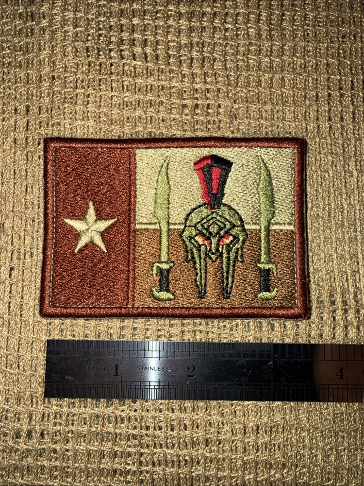 French Foreign Legion 2 Rep Pocket Patch W/Texas Flag Afgan War