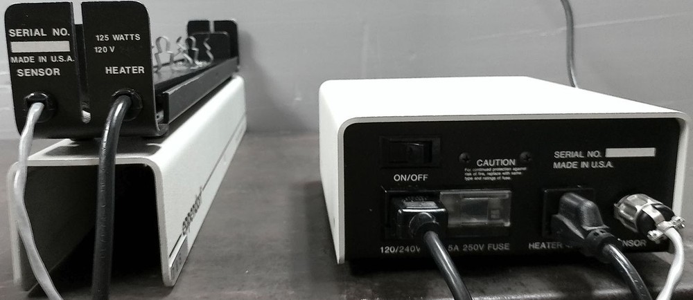 EPPENDORF CH-30 COLUMN HEATER, WITH EPPENDORF TC-45 HEATER CONTROLLER