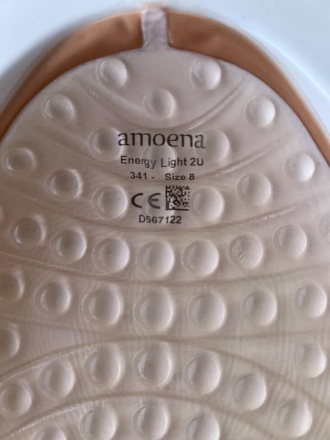 Amoeba Energy Light 2U, 341, Size 8 Breast Forms, Includes 2 Custom Bras