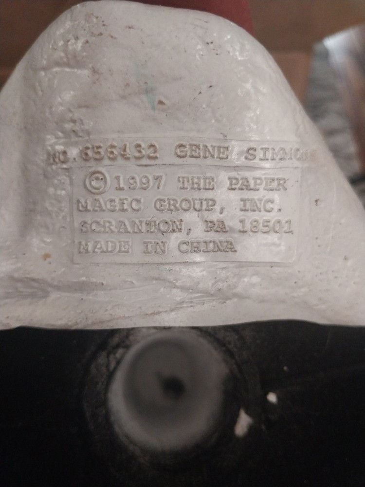 KISS GENE SIMMONS RUBBER MASK