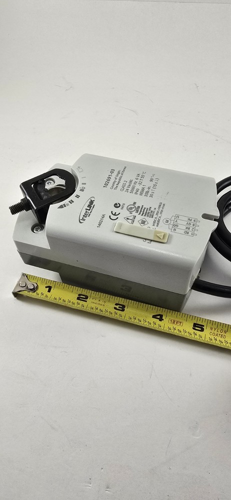 INTERLINK DAMPER ACTUATOR 24VAC/VDC 102691-03 35lbs