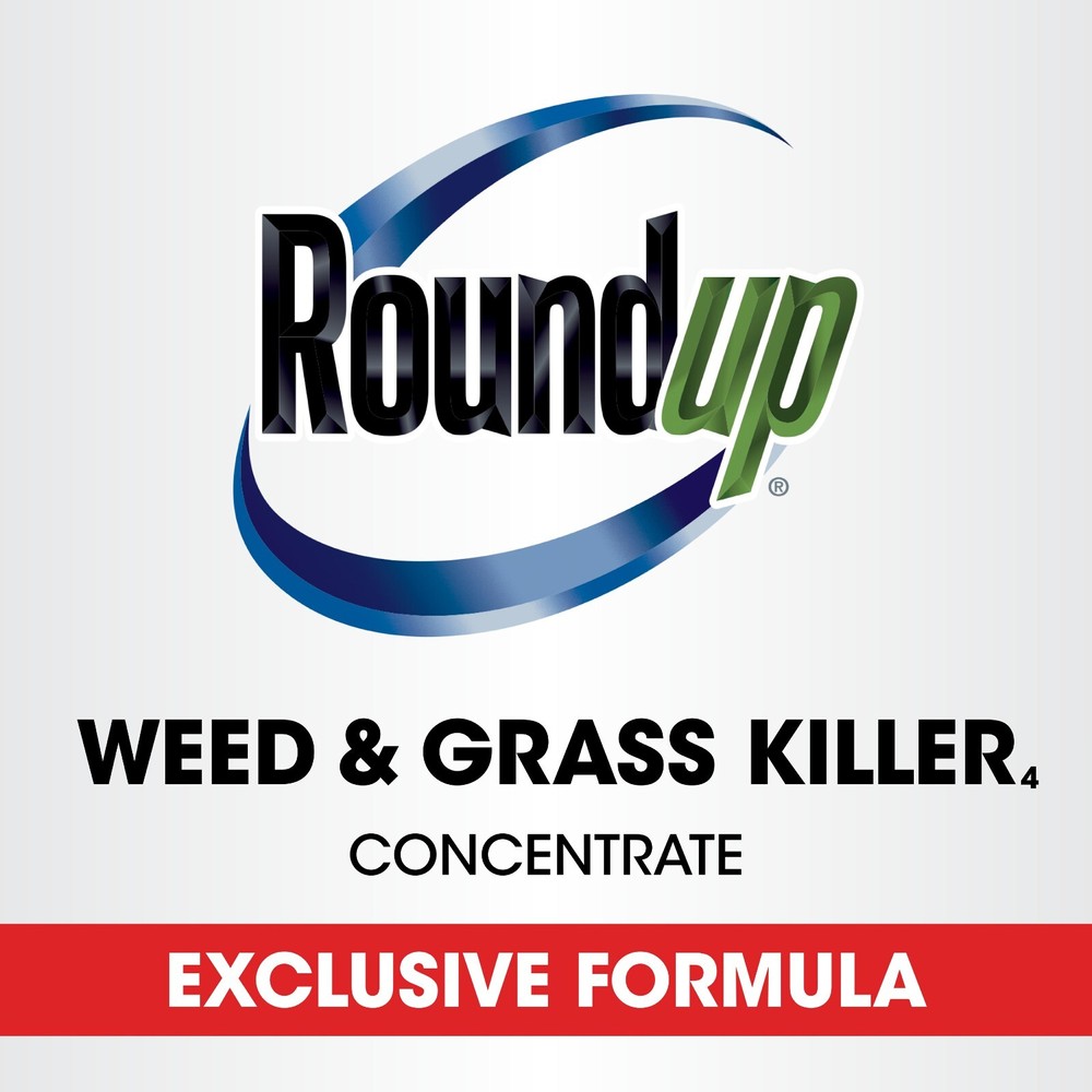 Roundup Weed & Grass Killer4 Concentrate, 1 gal.