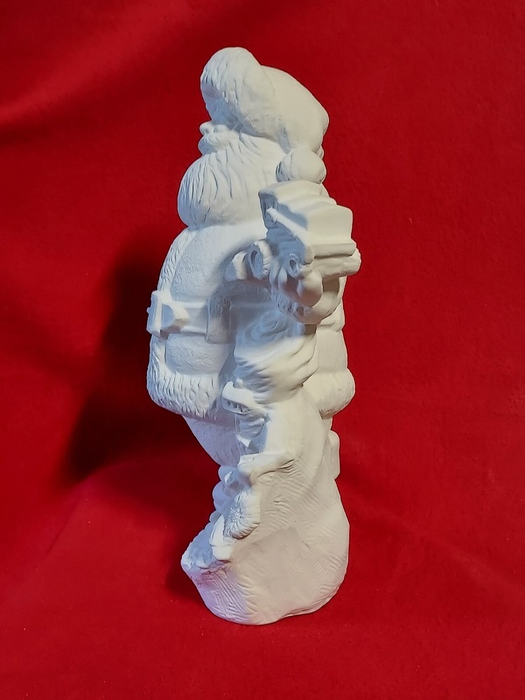 Ceramic Bisque~~~ Ready to Paint~~Gare~ Kansas Santa