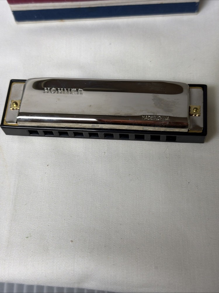 St Joseph Aspirin Hohner Harmonica With Box