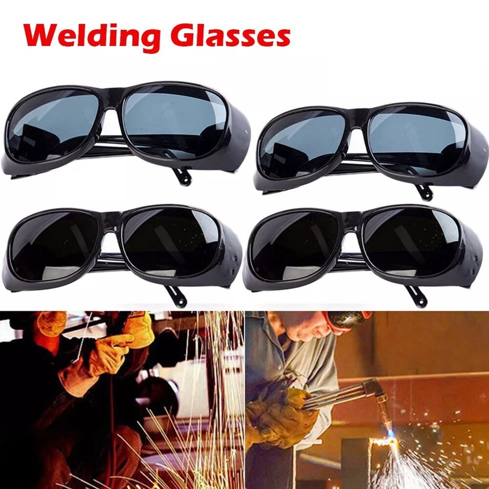 Impactproof Welding Glasses Polycarbonate Material Dustproof and Windproof