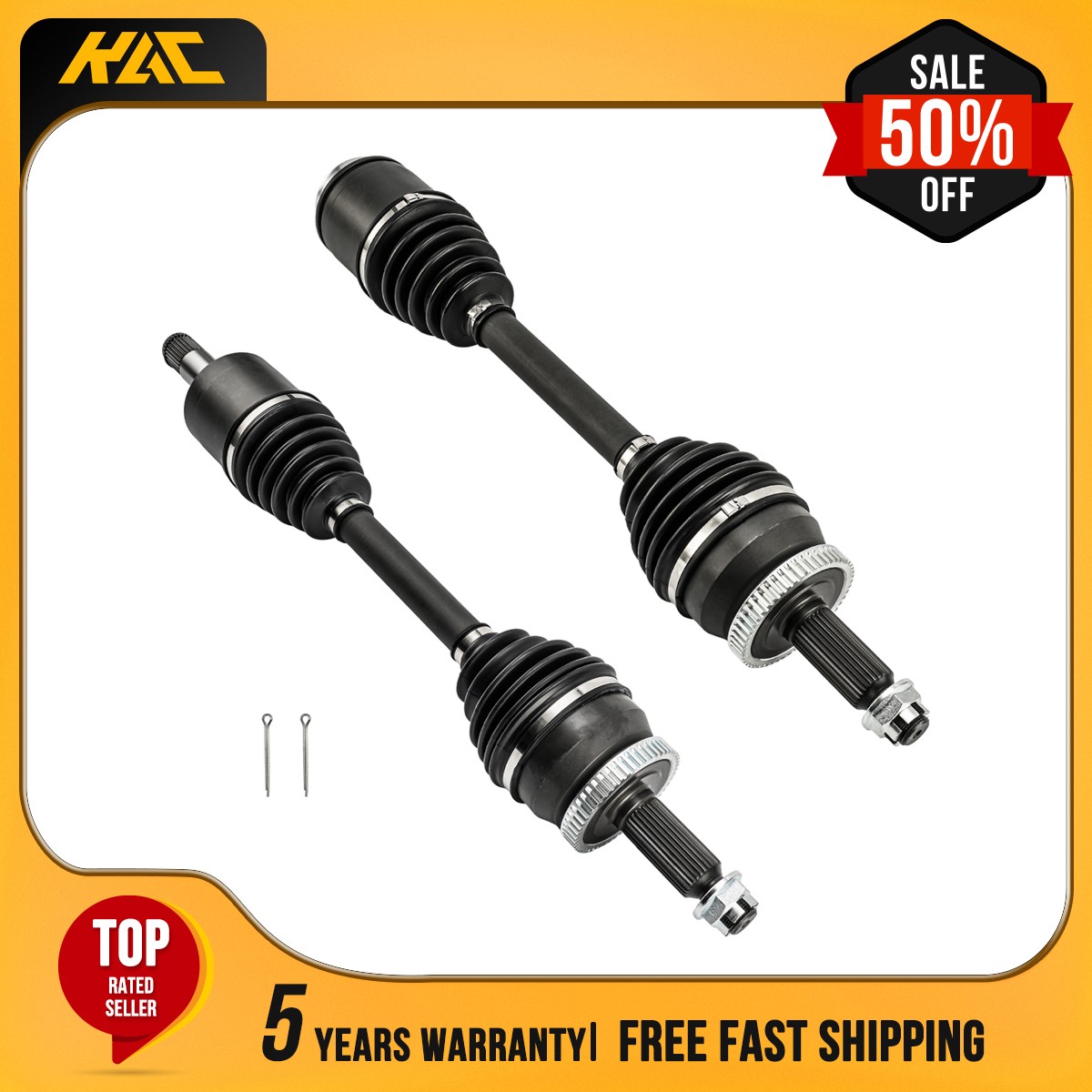 For Hyundai Santa Fe 2007-2009 3.3L Automatic TransFront CV Joint Axle Assembly