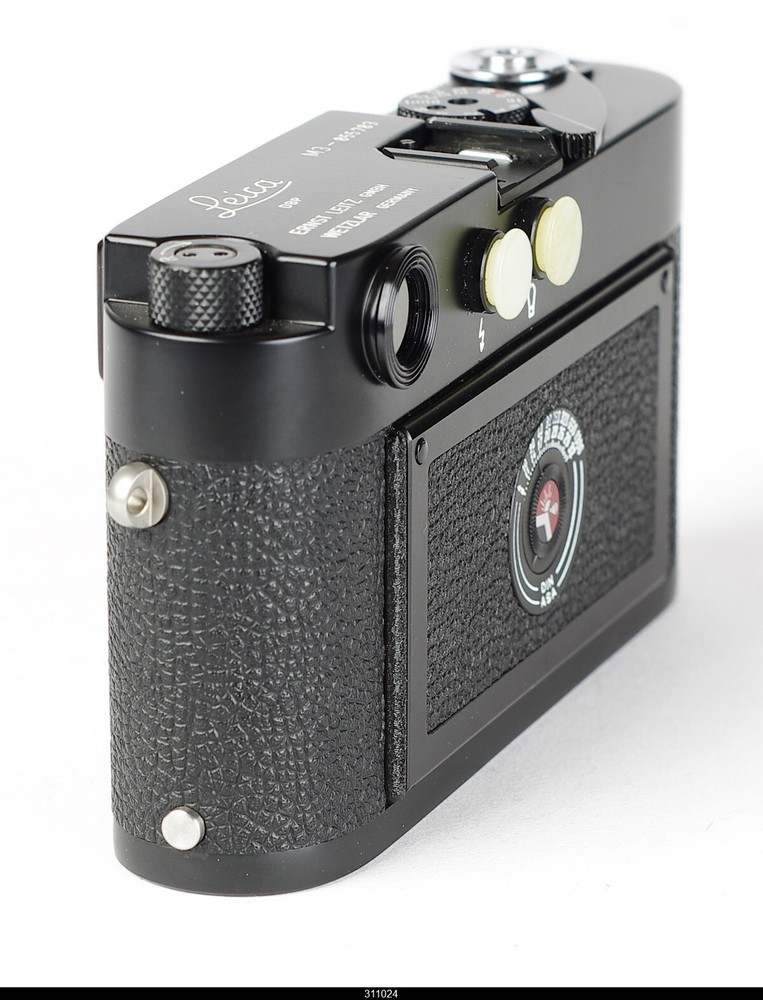 Leica M3 Black Paint Repaint Double Stroke Mint