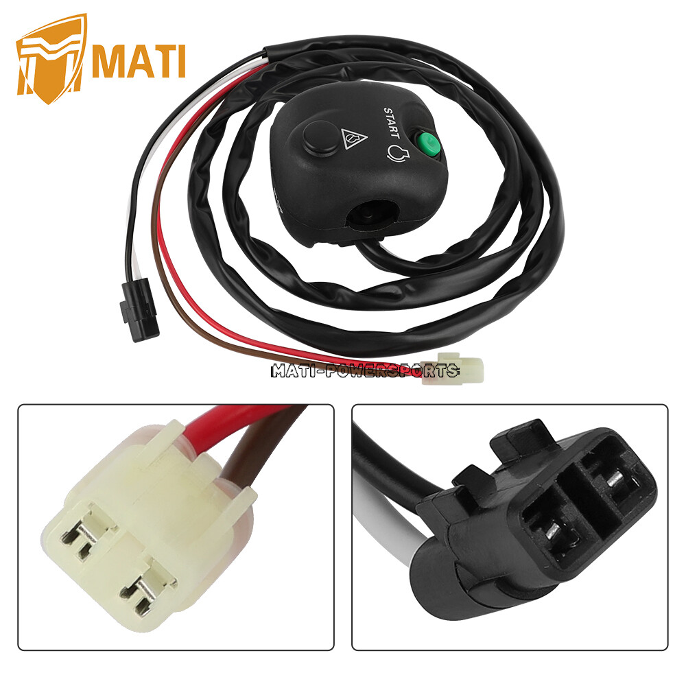 Handlebar Start Stop Switch w/Lanyard for Yamaha WaveRaider/WaveVenture 700 760