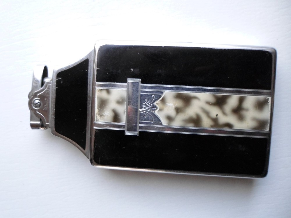 vintage RONSON cigarette Master Case & Lighter combo