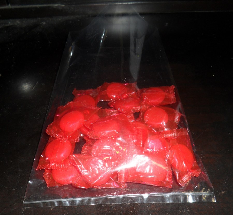 100 Super Clear Poly Bakery Cello Candy Bags Cookie Flat OPEN Poly favor 1.5 MIL