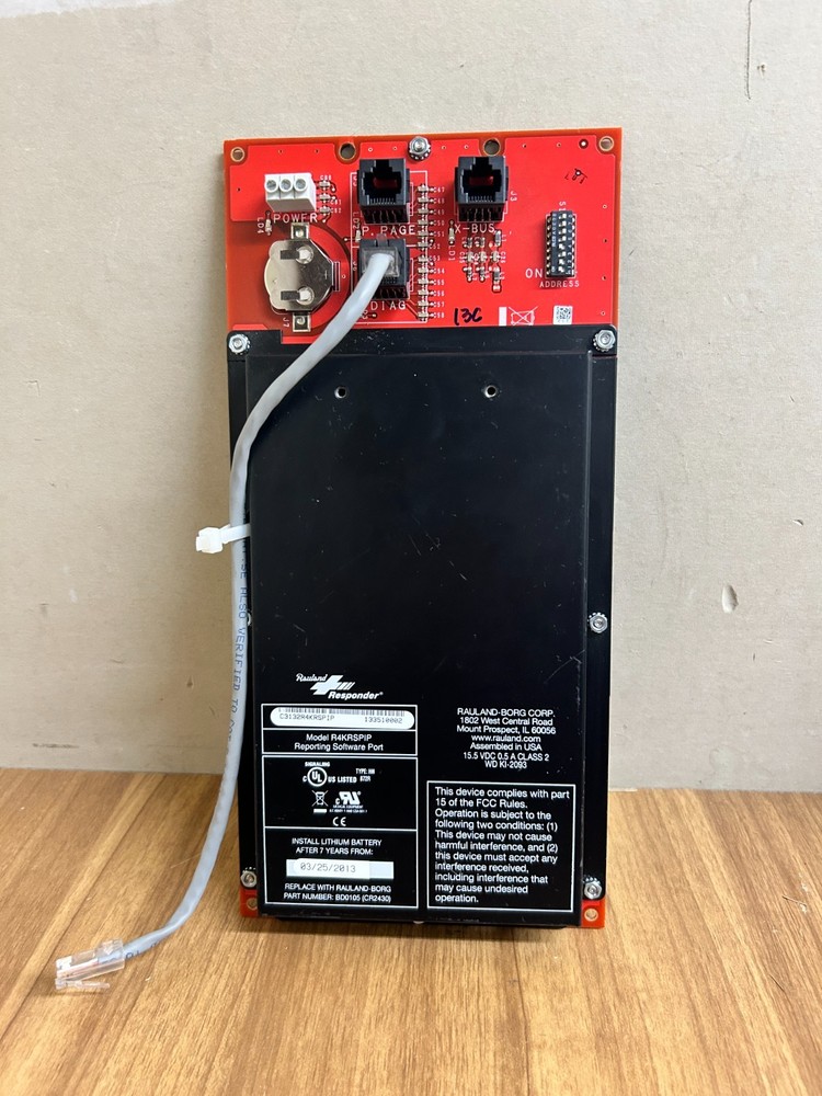 RAULAND BORG R4KRSPIP REPORTING SOFTWARE PORT