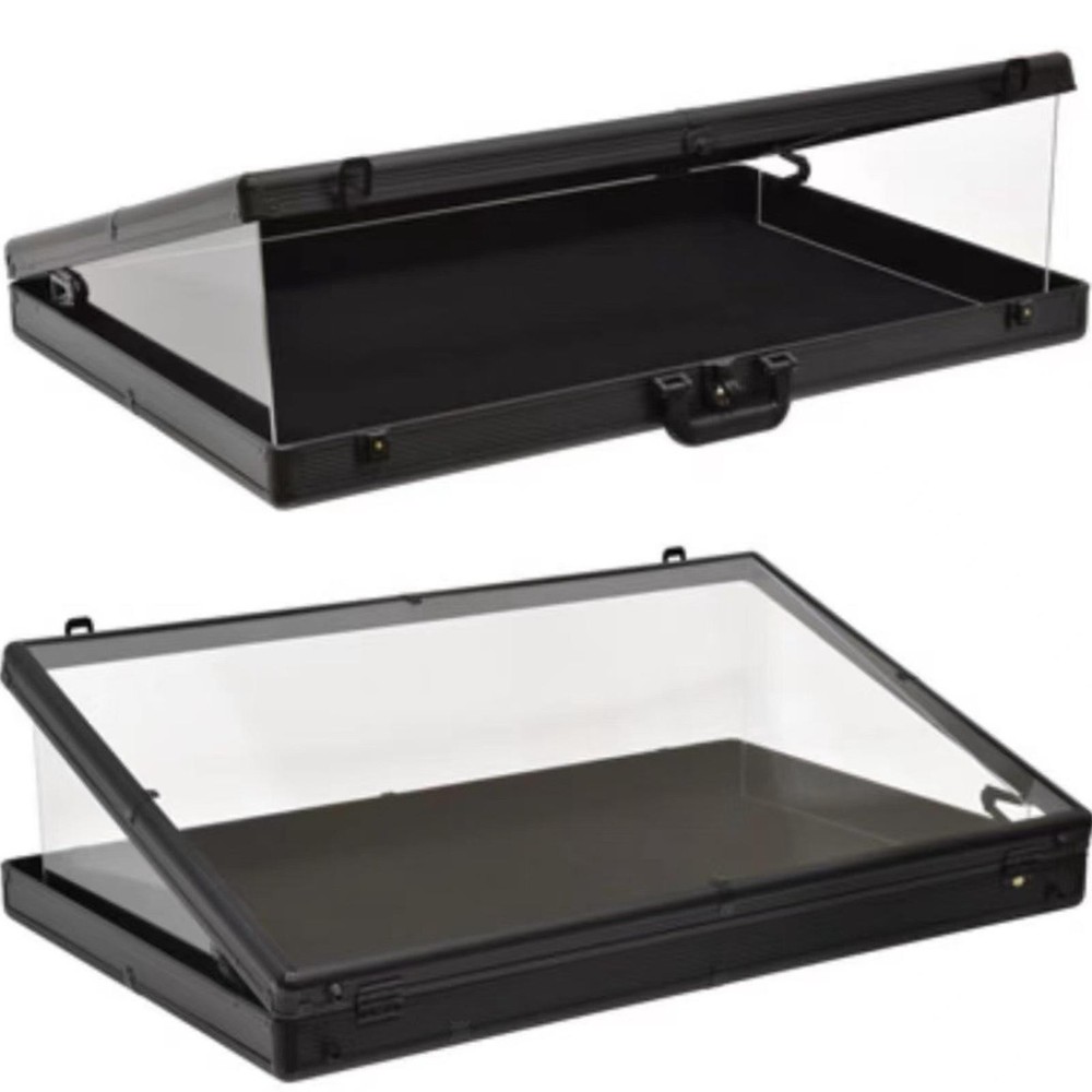 Card Display Case with Handle Practical Trading Card Display for Sports Card