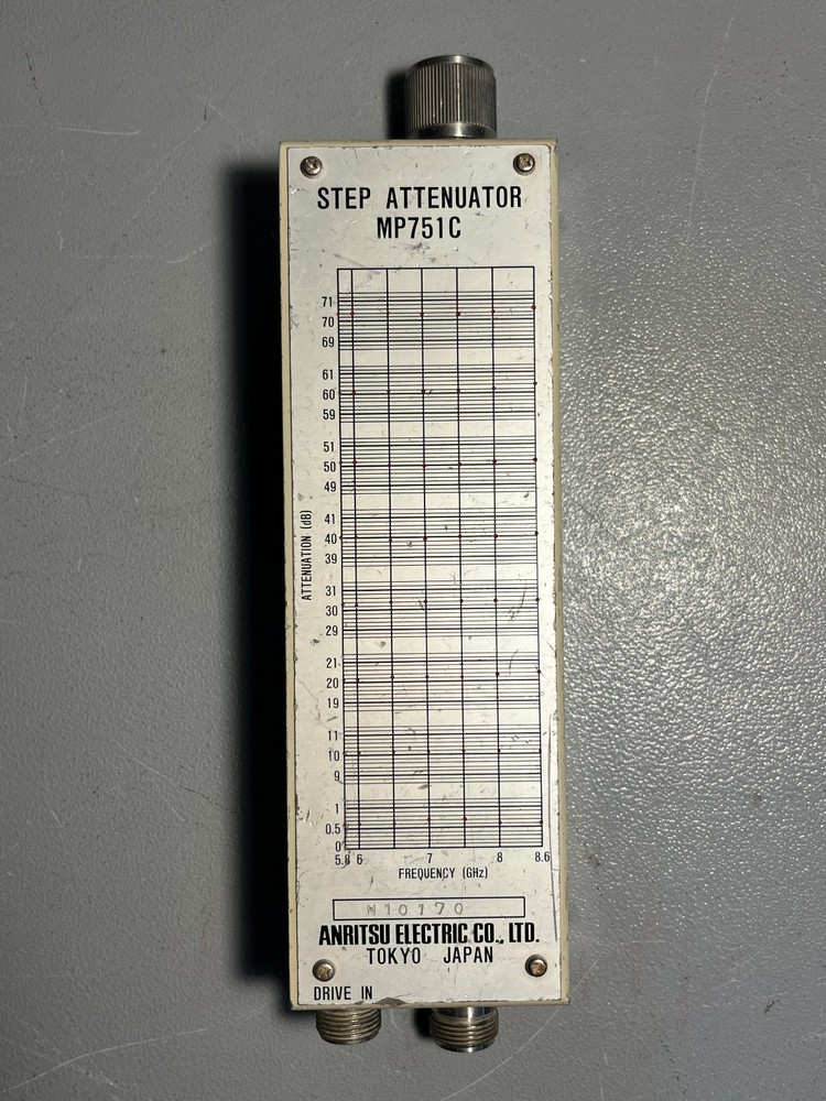 Anritsu Step Attenuator MP751C 71dB 8.6GHz
