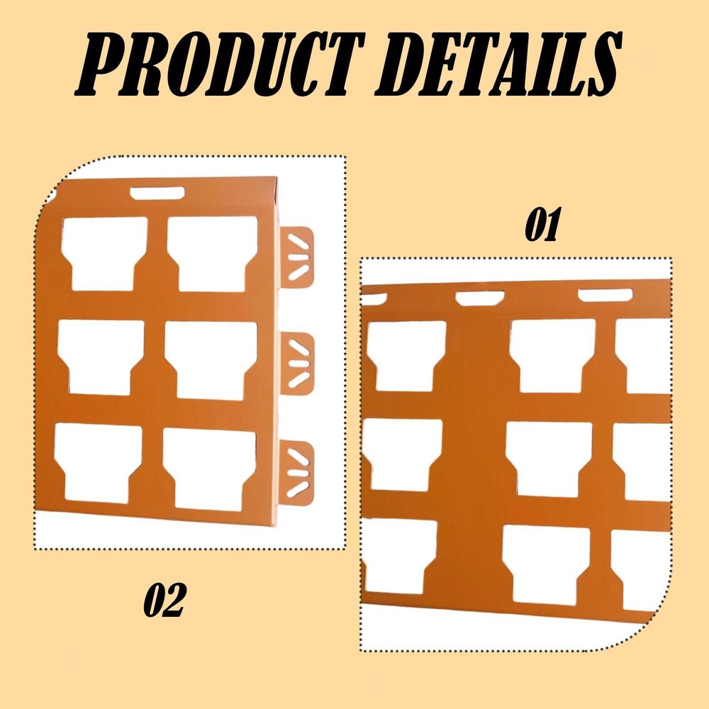 Mounting Plate Steel Multifunctional Spacious Compatible with