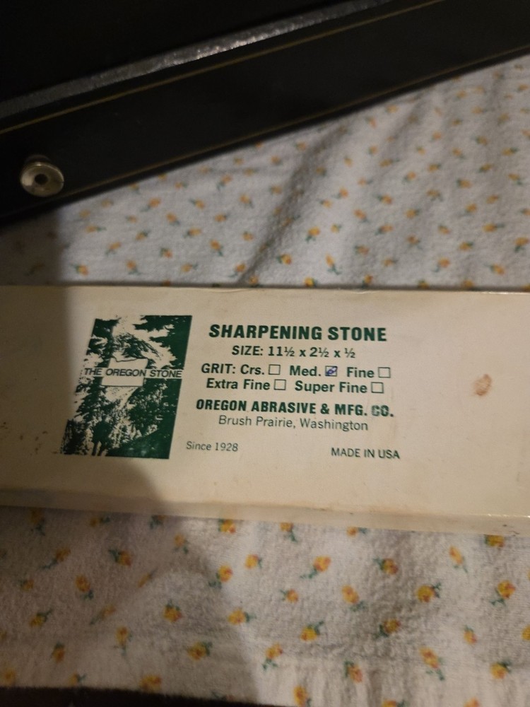 Oregon Abrasive Medium Sharpening Stone
