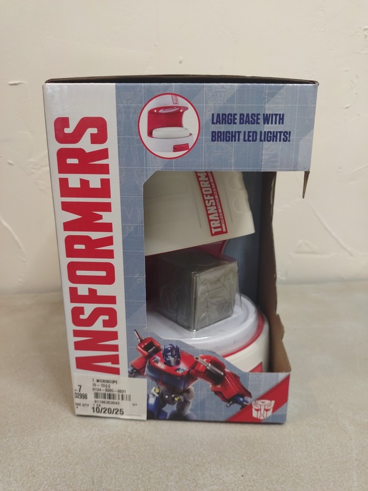 2025 TRANSFORMERS Hasbro JR. MICROSCOPE 8x Magnification/STEM/Digital NEW Read