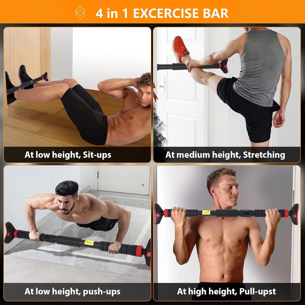 Pull up Bar for Doorway, Strength Training Pull-Up Bars, No Screws, No Installat