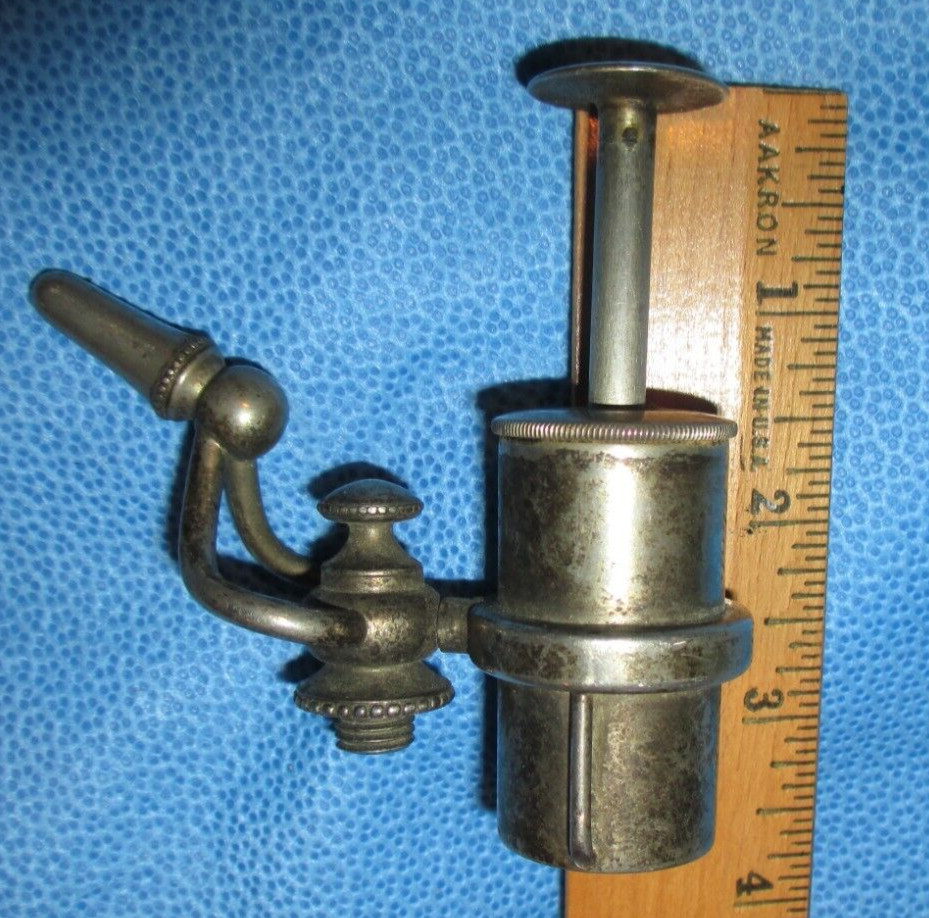 Antique Silver-Plated Atomizer Art Deco C45