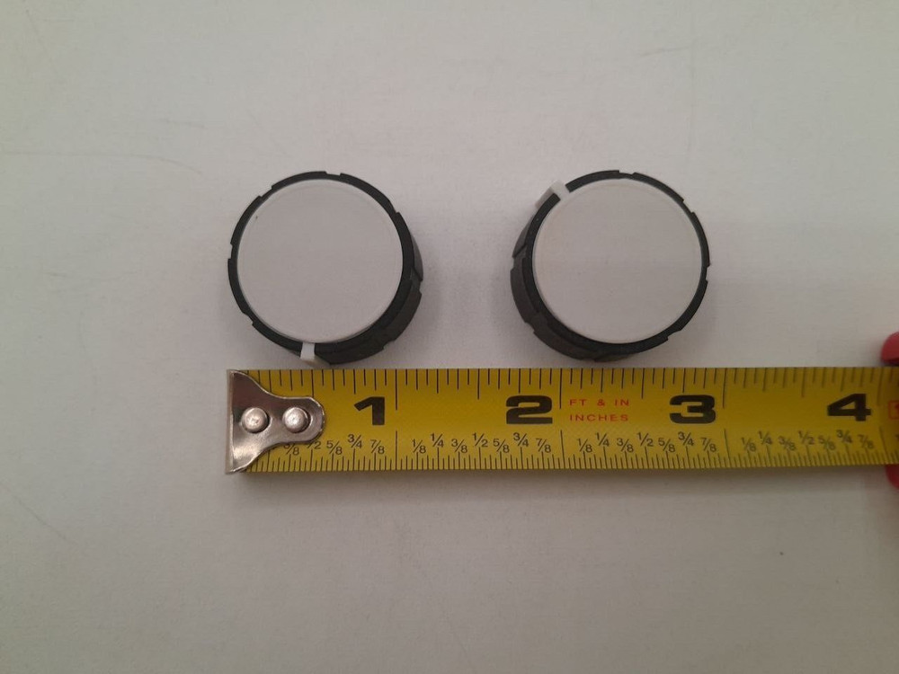 Set Of 2 Replacement Faucet Control Knobs Brass Core - OB7