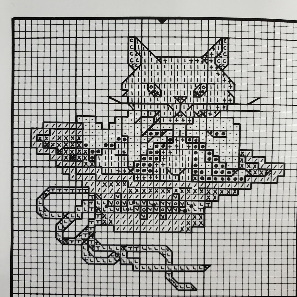 "Cats Everywhere" Counted Cross Stich Graphworks LTD 15 different Patterns 89
