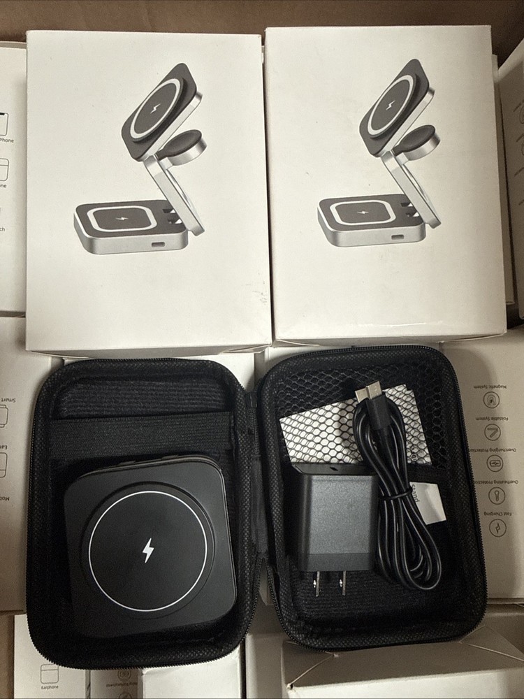 ChargeDeck 3-in-1 Foldable Wireless Station - For Apple & Android