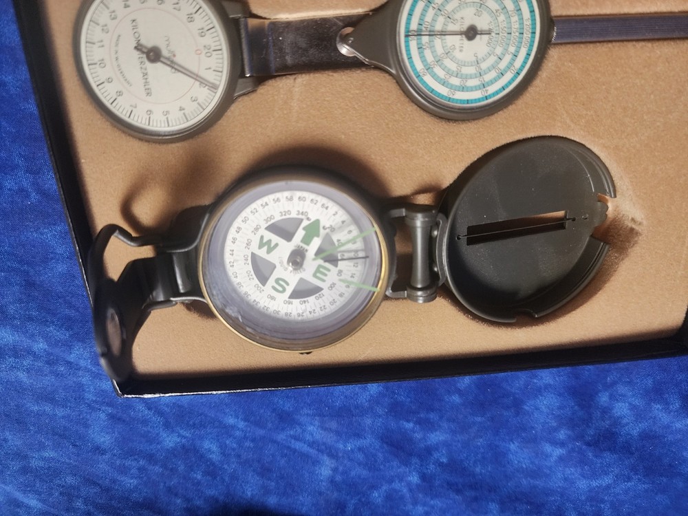 Curvimeter - Multiped Watch & Lensatic Compus Kit