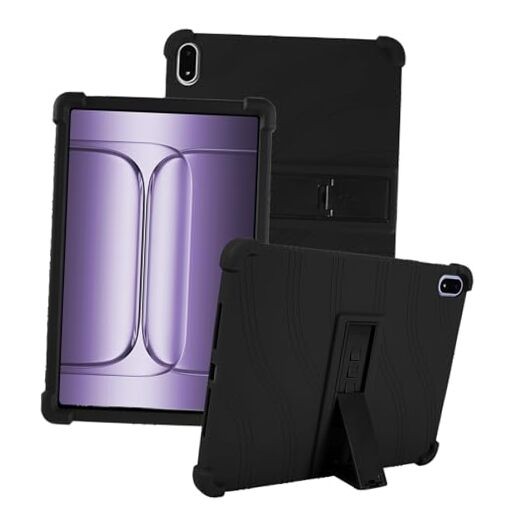 Case for OnePlus Pad 3/Pad 2 Pro, Friendly Soft Silicone Adjustable Stand