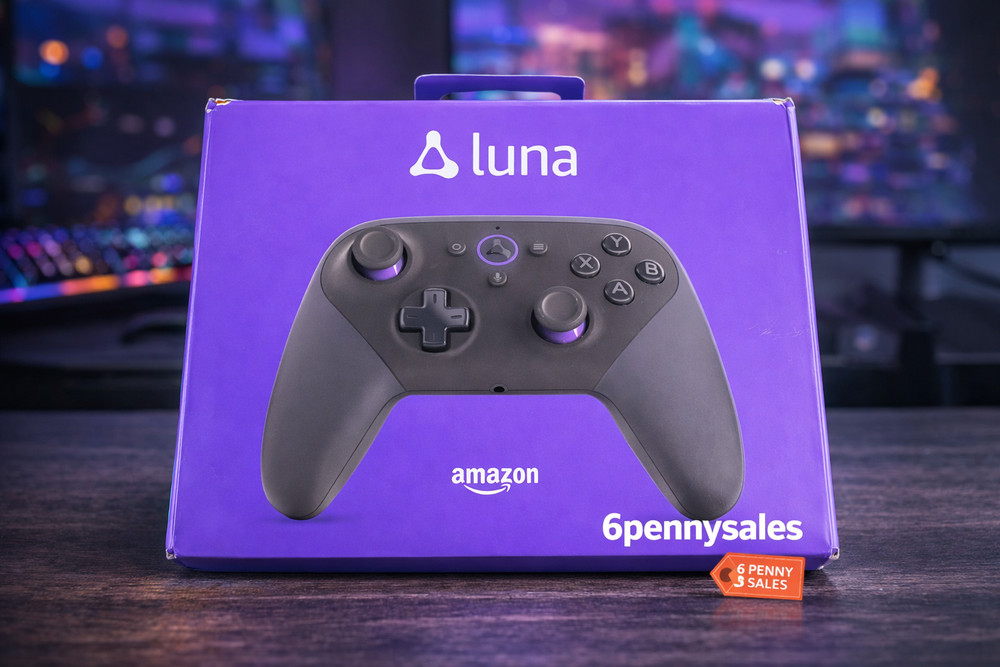 Amazon Luna Wireless Controller For Gaming WiFi Bluetooth USB Alexa Switching