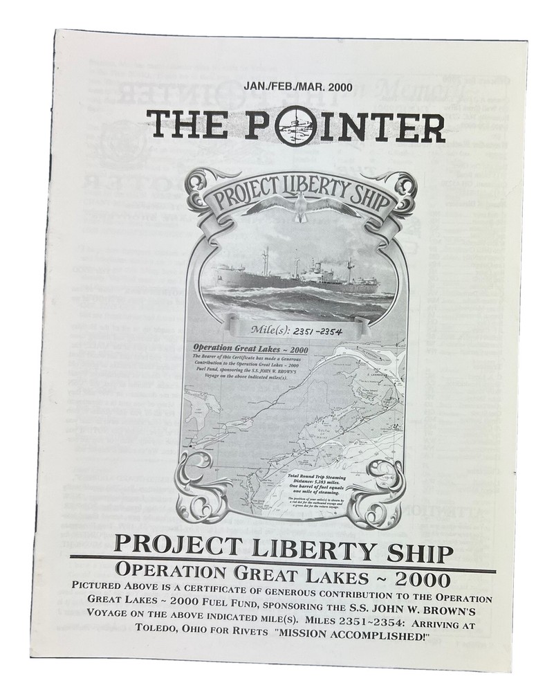 The Pointer US Navy Armed Guard WWII  Jan-March 2000 Project Liberty Ship