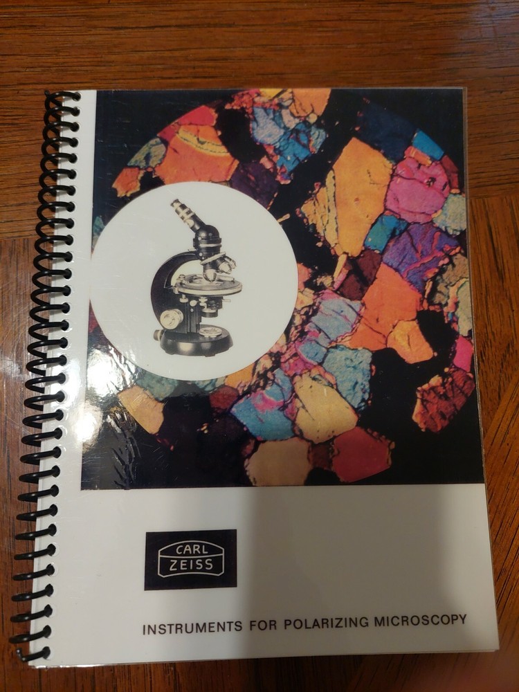Carl Zeiss Book / Instruments For Polarizing Microscopy