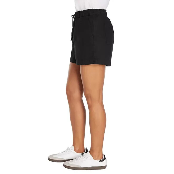 Gap Women's Linen Short Size S Black
